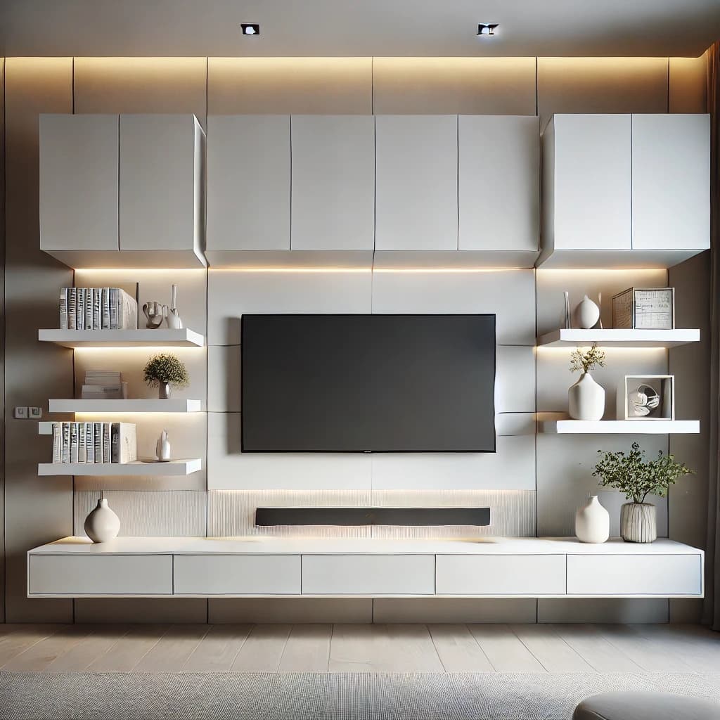 Floating Entertainment Center